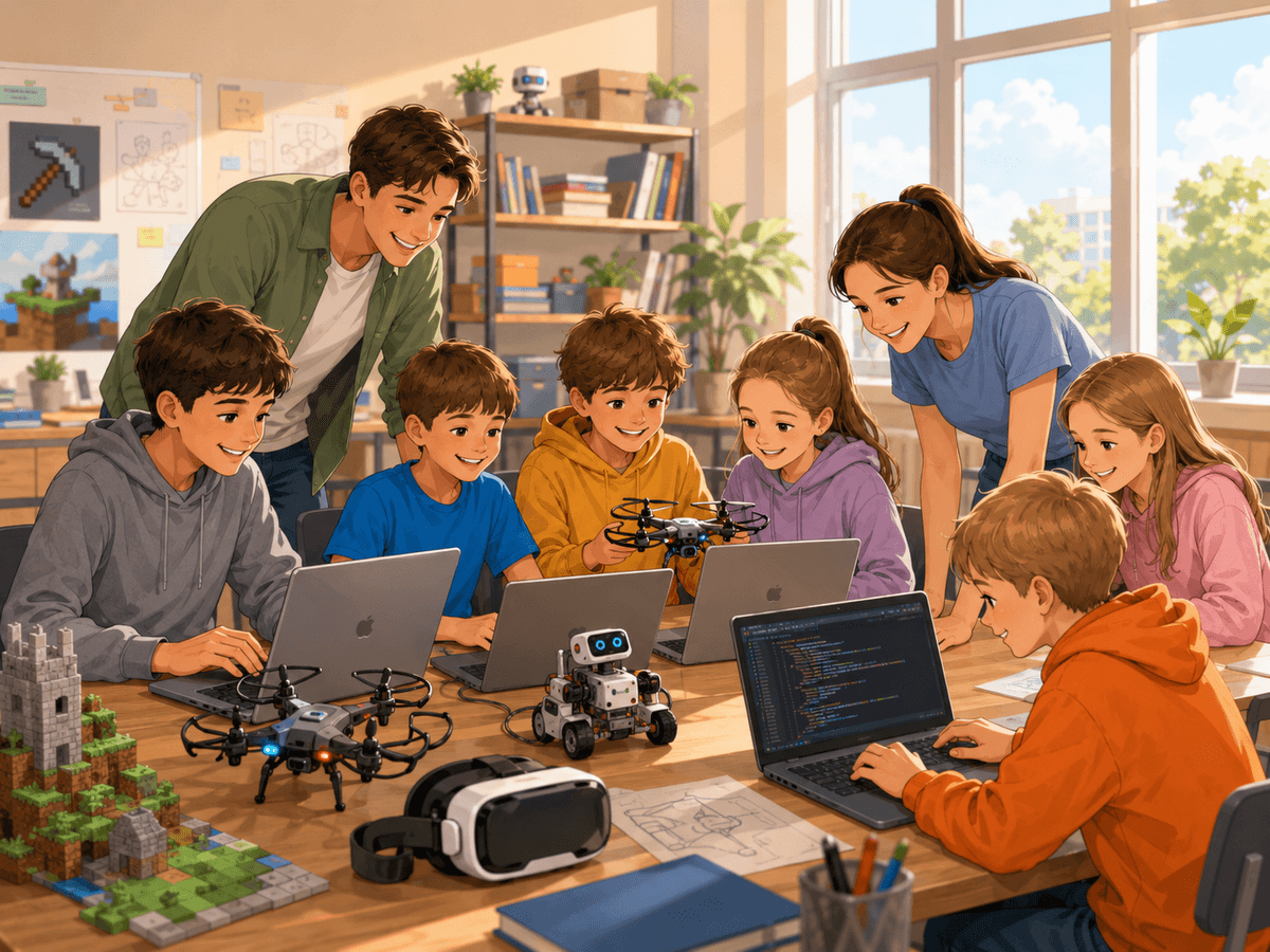Летний IT-лагерь Codologia Чита — дети за проектами